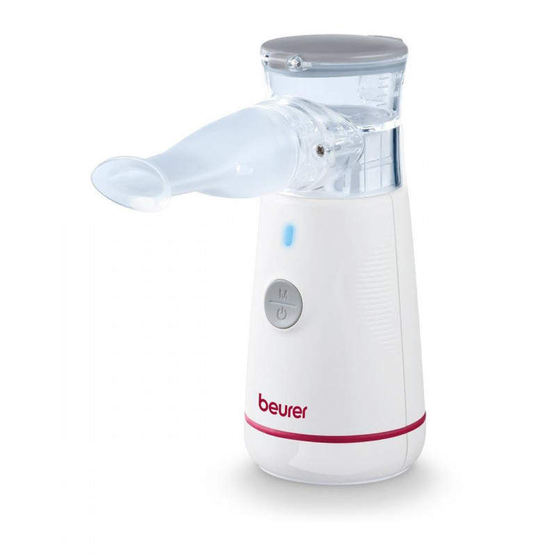 Εισπνευστήρας Beurer IH 47, MMAD 3,43 μm, 0,25 ml/min, 0,5 bar, 10 ml, USB-C, Λευκό