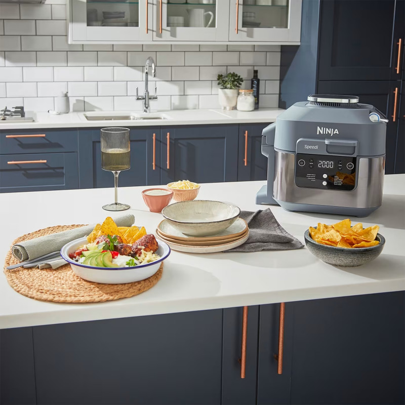 Πολυμάγειρας ατμού NINJA ON400EU, 1760W, 5.7L, Speedi Meals, 10 προεπιλεγμένα προγράμματα, Γκρι