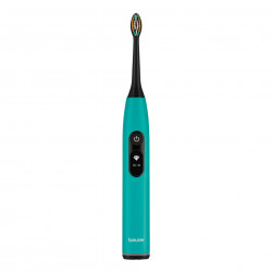 Ηλεκτρική ηχητική οδοντόβουρτσα Beurer SC 50, 80000 στροφές ανά λεπτό, 5 λειτουργίες, χρονοδιακόπτης, αυτονομία 22 ημέρες, οθόνη LED, Type-C + μαγνητική πλάκα, μπλε
