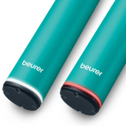 Ηλεκτρική ηχητική οδοντόβουρτσα Beurer SC 50, 80000 στροφές ανά λεπτό, 5 λειτουργίες, χρονοδιακόπτης, αυτονομία 22 ημέρες, οθόνη LED, Type-C + μαγνητική πλάκα, μπλε