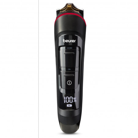 Beurer MN9X Πολυλειτουργικό χορτοκοπτικό, 800 mAh, Έως 90 λεπτά, LED, IPX7, 11 εξαρτήματα, Γρήγορη φόρτιση, Μαύρο