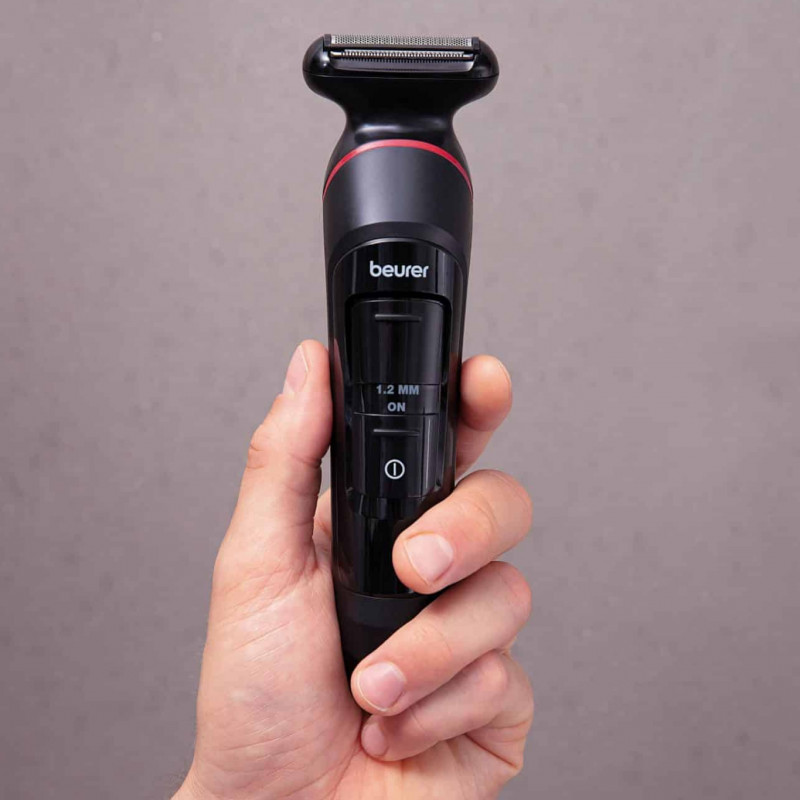 Beurer MN9X Πολυλειτουργικό χορτοκοπτικό, 800 mAh, Έως 90 λεπτά, LED, IPX7, 11 εξαρτήματα, Γρήγορη φόρτιση, Μαύρο