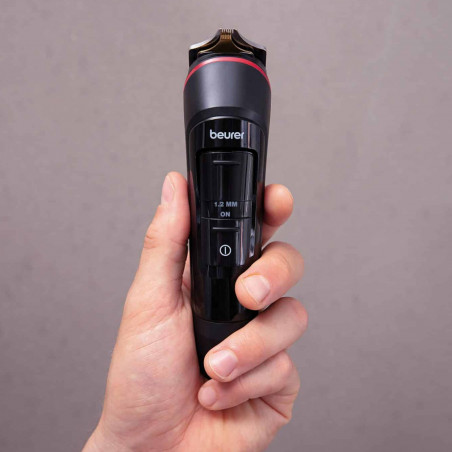 Beurer MN9X Πολυλειτουργικό χορτοκοπτικό, 800 mAh, Έως 90 λεπτά, LED, IPX7, 11 εξαρτήματα, Γρήγορη φόρτιση, Μαύρο