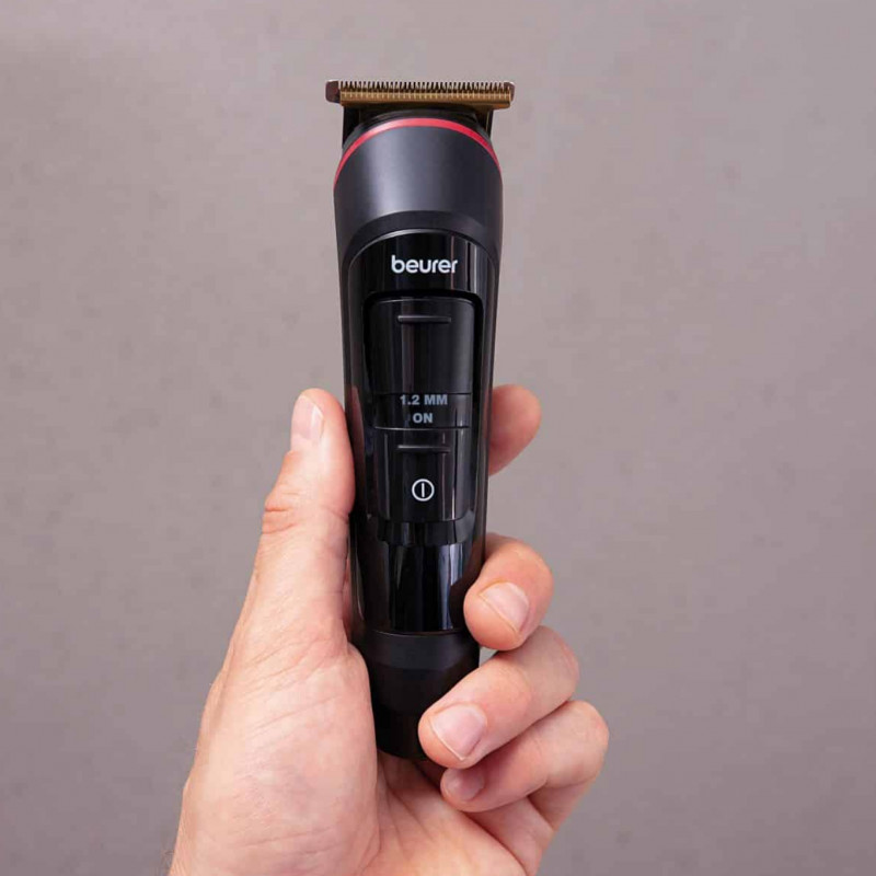 Beurer MN9X Πολυλειτουργικό χορτοκοπτικό, 800 mAh, Έως 90 λεπτά, LED, IPX7, 11 εξαρτήματα, Γρήγορη φόρτιση, Μαύρο