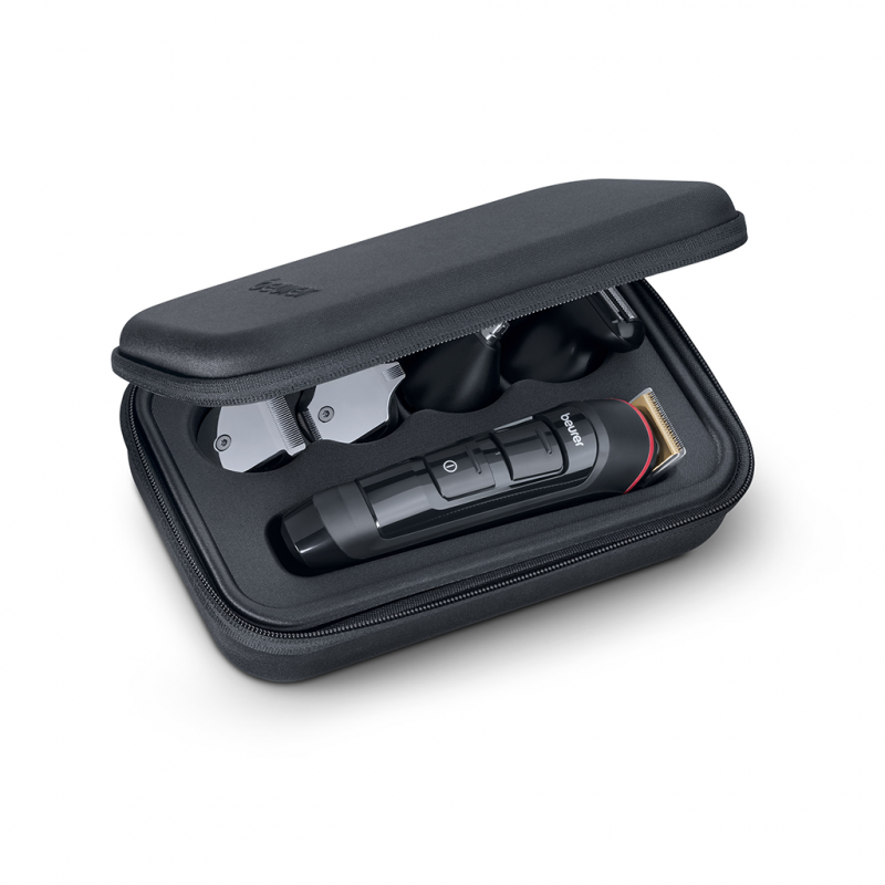 Beurer MN9X Πολυλειτουργικό χορτοκοπτικό, 800 mAh, Έως 90 λεπτά, LED, IPX7, 11 εξαρτήματα, Γρήγορη φόρτιση, Μαύρο