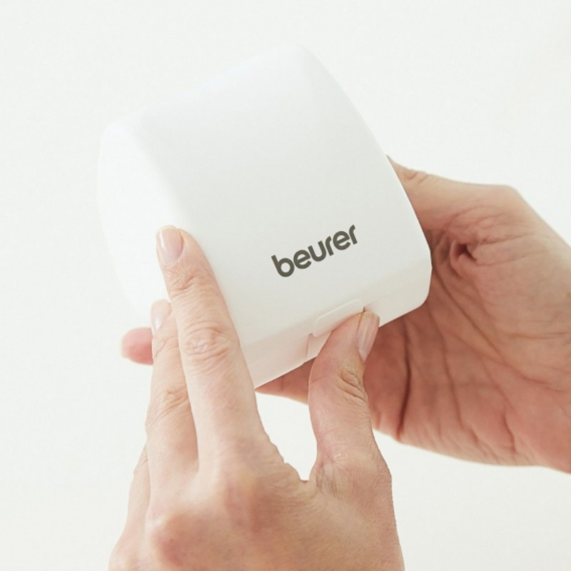 Beurer BC 27 Πιεσόμετρο, καρπός 14-19,5 cm, δείκτης κινδύνου, αρρυθμία, μνήμη, οθόνη LCD, ημερομηνία και ώρα, γκρι