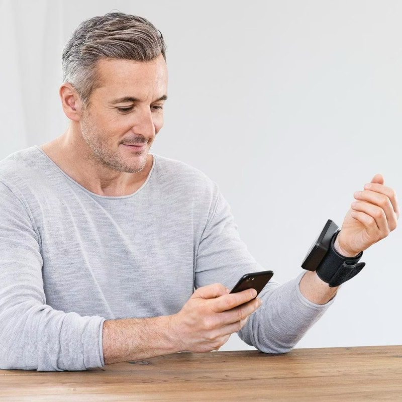 Beurer BC 54 Παρακολούθηση αρτηριακής πίεσης, καρπός 13,5-21,5 cm, Συμβατότητα με Android & iOS, Bluetooth, Δείκτης κινδύνου, Αρρυθμία, LCD, Μαύρο