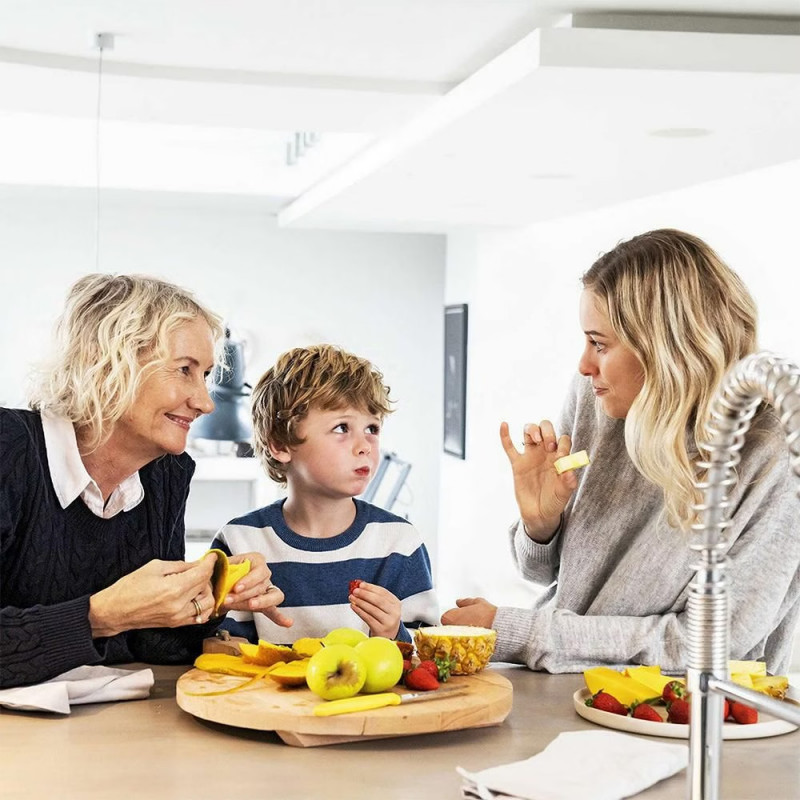 Ζυγαριά κουζίνας Beurer KS 19 Berry, Μέχρι 5 kg, Ταρίφα, Έλεγχος αφής, LCD, Γυάλινη, Υπερλεπτή, Κόκκινη