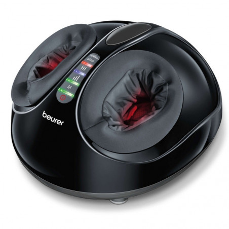 Μασάζ σιάτσου Beurer FM 90, 48W, Συμπίεση αέρα, Ρεφλεξολογία, 24 κεφαλές, 3 προγράμματα, Μέχρι 46 №, Μαύρο