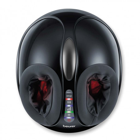 Μασάζ σιάτσου Beurer FM 90, 48W, Συμπίεση αέρα, Ρεφλεξολογία, 24 κεφαλές, 3 προγράμματα, Μέχρι 46 №, Μαύρο