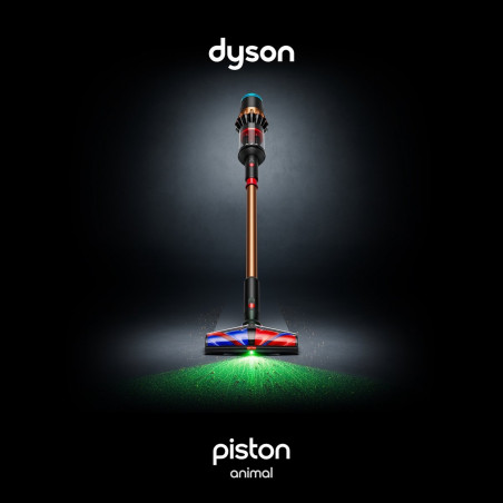Σκούπα όρθια Dyson V16 Piston Animal 492963-01, 315AW, 900W, 1.3L, 70 λεπτά, CleanCompaktor™, Hyperdymium™, MyDyson™, HEPA, LCD, Μαύρο/Χαλκός