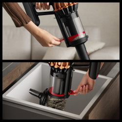 Σκούπα όρθια Dyson V16 Piston Animal 492963-01, 315AW, 900W, 1.3L, 70 λεπτά, CleanCompaktor™, Hyperdymium™, MyDyson™, HEPA, LCD, Μαύρο/Χαλκός