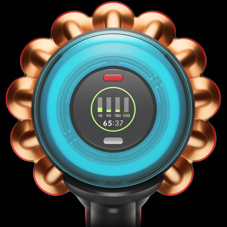 Σκούπα όρθια Dyson V16 Piston Animal 492963-01, 315AW, 900W, 1.3L, 70 λεπτά, CleanCompaktor™, Hyperdymium™, MyDyson™, HEPA, LCD, Μαύρο/Χαλκός