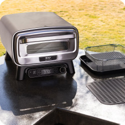 Ηλεκτρικός φούρνος πίτσας 5σε1 Ninja Artisan MO201, 1760W, 30x30 cm, 5 λειτουργίες, οθόνη αφής, 32-370C, γκρι