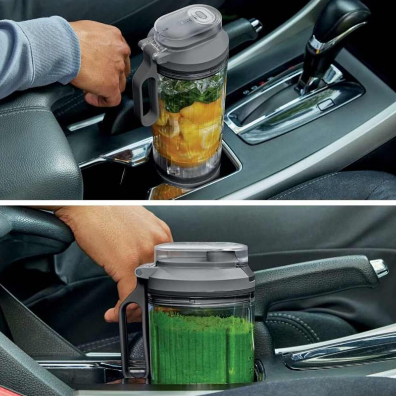 Φορητό μπλέντερ Ninja Blast Max BC251EUGY, 14.4W, 11.1V, 570 ml, 19000 rpm, θρυμματισμός πάγου, έως 25 κύκλοι, χωρίς BPA, γκρι