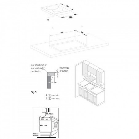 Κεραμικές εστίες Crown VCPK32.C, 3000W, Διπλό, Χρονοδιακόπτης 90 λεπτά, Μαύρο