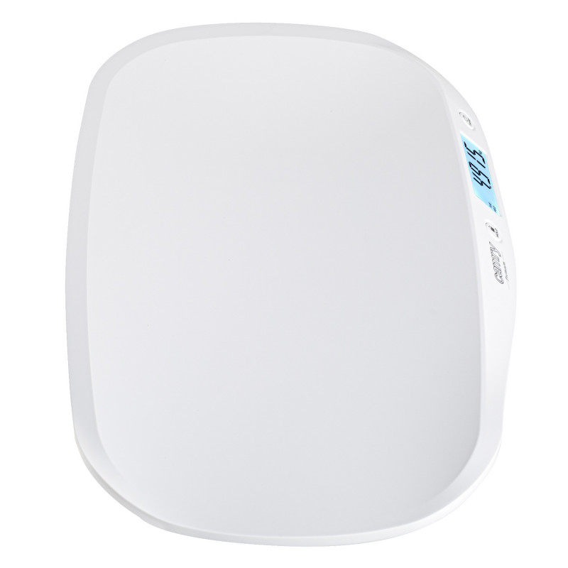 Βρεφική ζυγαριά Camry CR 8185, Μέχρι 20 κιλά, Οθόνη LCD, Λειτουργία HOLD, Τάρα, Αυτόματη απενεργοποίηση, Λευκό