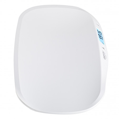 Βρεφική ζυγαριά Camry CR 8185, Μέχρι 20 κιλά, Οθόνη LCD, Λειτουργία HOLD, Τάρα, Αυτόματη απενεργοποίηση, Λευκό