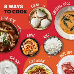 Instant Pot Plus 60 WiFi, 1000W, 5,7 l, 9 προγράμματα, έλεγχος WiFi, οθόνη LCD, Ανοξείδωτο, Μαύρο