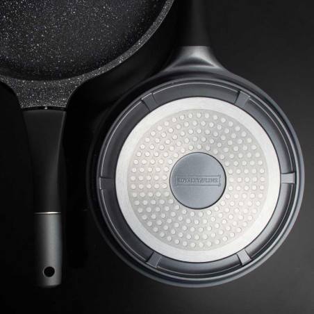 Royalty Line RL-ES1014M Ασημί, χυτό αλουμίνιο, 14 τεμάχια, μαρμάρινο φινίρισμα, ασημί