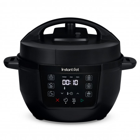 Instant Pot Classic Mini 140800001, 800W, 3.8 l, 7 προγράμματα, αγαπημένα κουμπιά, οθόνη LCD, ανοξείδωτο ατσάλι, μαύρο