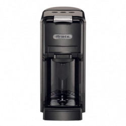 Μηχανή εσπρέσο για αλεσμένο καφέ και κάψουλες 4in1 Ariete 1304/11, 1350W, 19 bar, 0,7 l, Αυτόματη απενεργοποίηση, Ρυθμιζόμενη βάση, Μαύρο