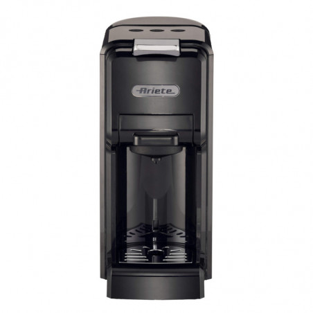 Μηχανή εσπρέσο για αλεσμένο καφέ και κάψουλες 4in1 Ariete 1304/11, 1350W, 19 bar, 0,7 l, Αυτόματη απενεργοποίηση, Ρυθμιζόμενη βάση, Μαύρο