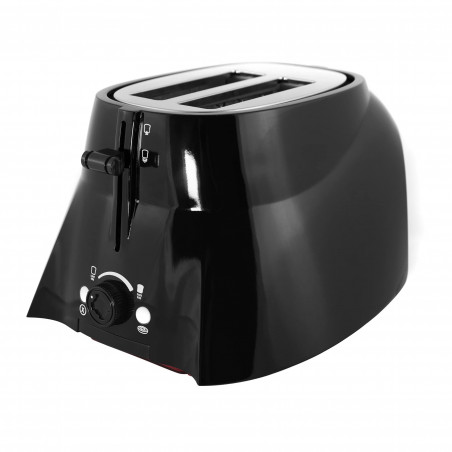 Τοστιέρα Uncanny Brands Darth Vader, 650W, ρυθμιζόμενο ψήσιμο, αυθεντικοί ήχοι και φώτα Star Wars, μαύρο