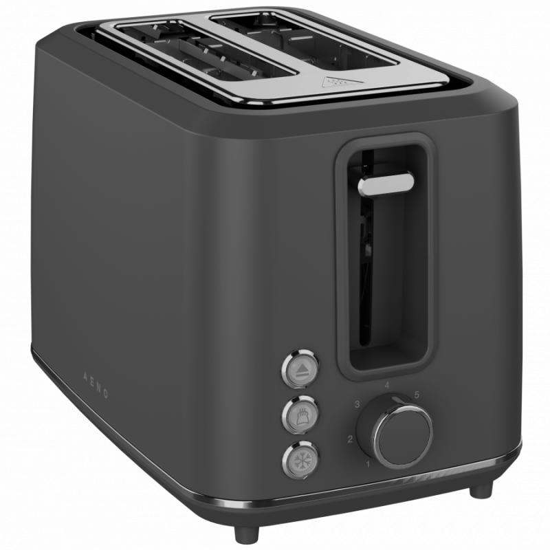 Electric Toaster, Grey, 220-240V, 50-60Hz, 920-1080W, 2 slots, 3 modes, 7 browning levels