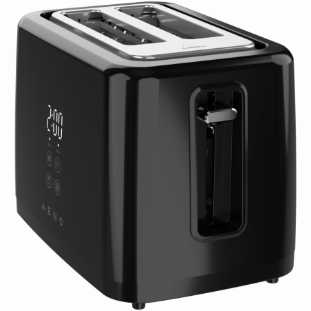 Electric Toaster, black, 220-240V, 50-60Hz, 780-930W, 2 slots, 3 modes, 7 browning levels