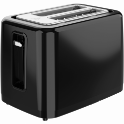 Electric Toaster, black, 220-240V, 50-60Hz, 780-930W, 2 slots, 3 modes, 7 browning levels