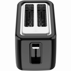 Electric Toaster, black, 220-240V, 50-60Hz, 780-930W, 2 slots, 3 modes, 7 browning levels