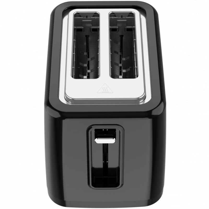 Electric Toaster, black, 220-240V, 50-60Hz, 780-930W, 2 slots, 3 modes, 7 browning levels