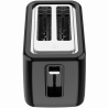 Electric Toaster, black, 220-240V, 50-60Hz, 780-930W, 2 slots, 3 modes, 7 browning levels