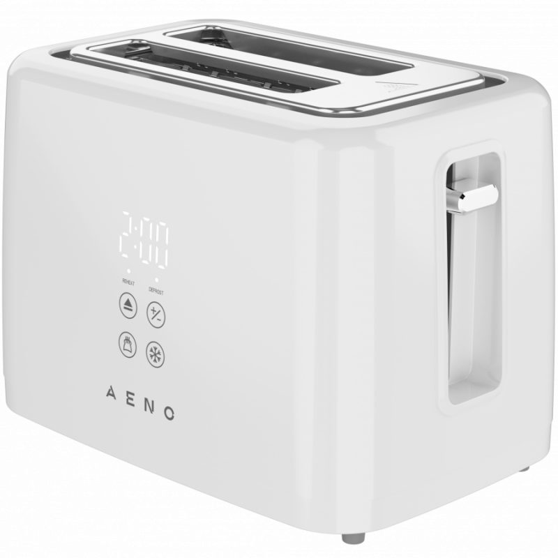 Electric Toaster, White, 220-240V, 50-60Hz, 780-930W, 2 slots, 3 modes, 7 browning levels