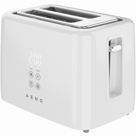 Electric Toaster, White, 220-240V, 50-60Hz, 780-930W, 2 slots, 3 modes, 7 browning levels