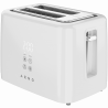 Electric Toaster, White, 220-240V, 50-60Hz, 780-930W, 2 slots, 3 modes, 7 browning levels
