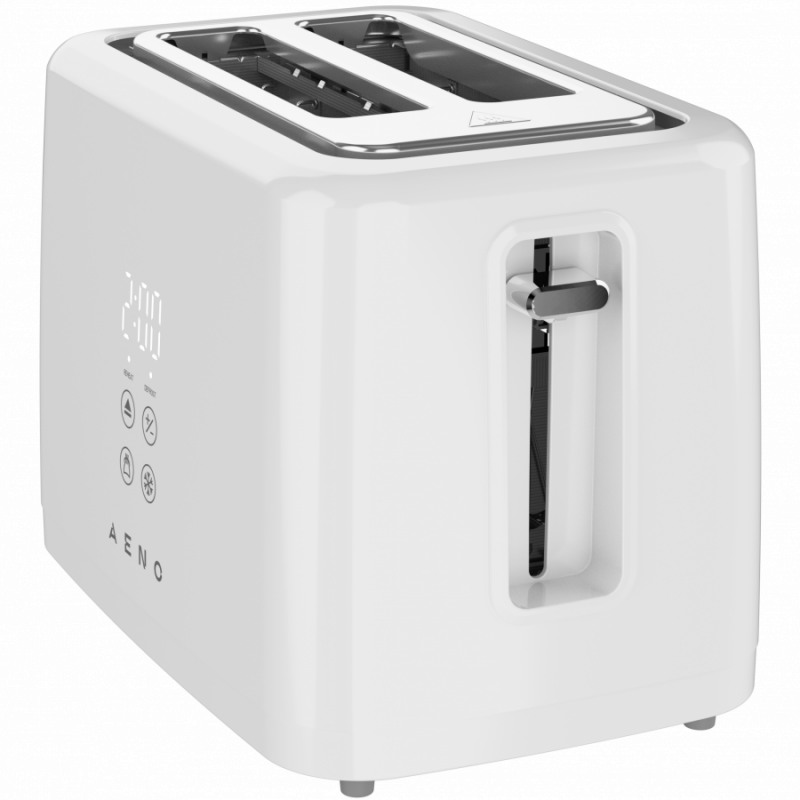 Electric Toaster, White, 220-240V, 50-60Hz, 780-930W, 2 slots, 3 modes, 7 browning levels