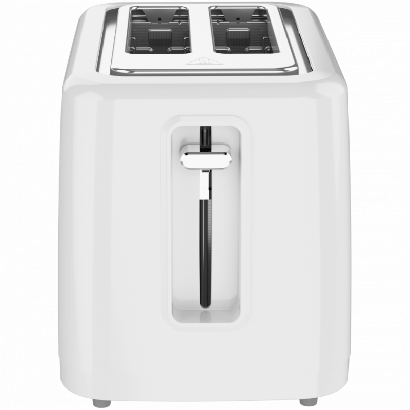 Electric Toaster, White, 220-240V, 50-60Hz, 780-930W, 2 slots, 3 modes, 7 browning levels