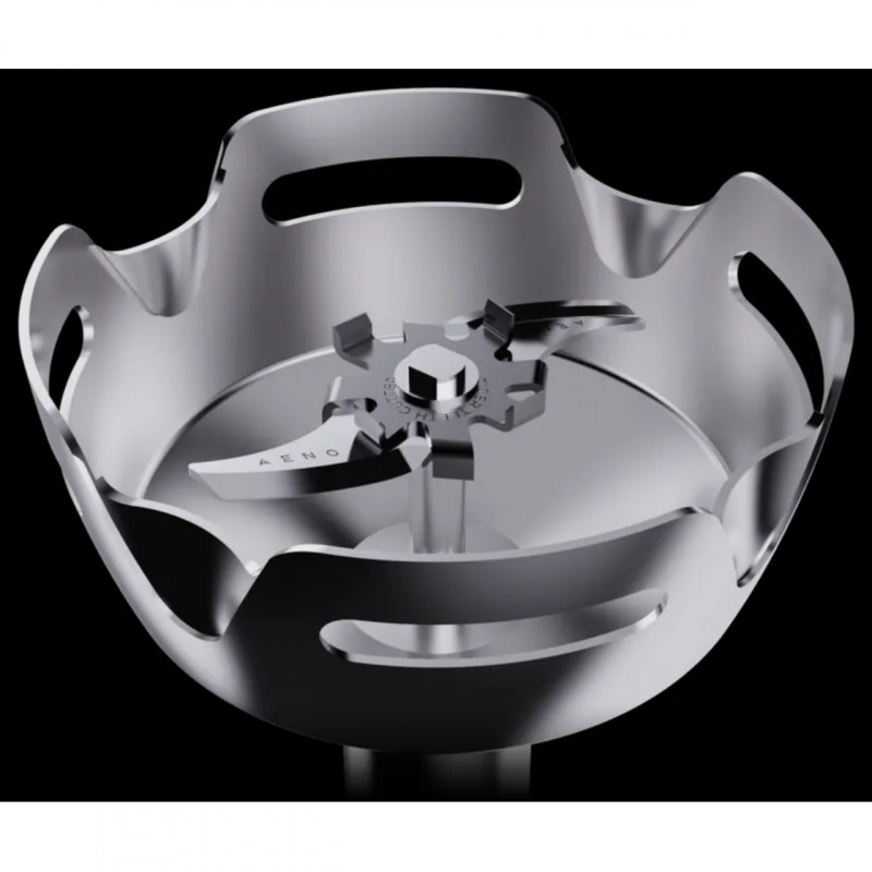 Μπλέντερ, τεμαχιστής και μίξερ 3 σε 1 AENO AHB0004B, 1200W, 0,5 l, 18 στάδια, Turbo, DC μοτέρ, Μαύρο/inox