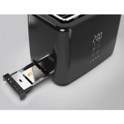 Electric Toaster, black, 220-240V, 50-60Hz, 780-930W, 2 slots, 3 modes, 7 browning levels