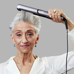 Ισιωτική μαλλιών Remington S9880 PROluxe You, με κεραμική επίστρωση, προσαρμοστική τεχνολογία, 5 επίπεδα θερμοκρασίας, αυτόματη απενεργοποίηση, Γκρι