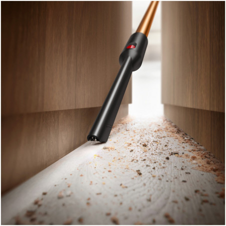 Σκούπα όρθια Dyson V16 Piston Submarine 492969-01, 315AW, 900W, 1.3L, 70 λεπτά, CleanCompaktor™, Hyperdymium™, Wet/Dry, HEPA, LCD, Μαύρο/Χαλκός