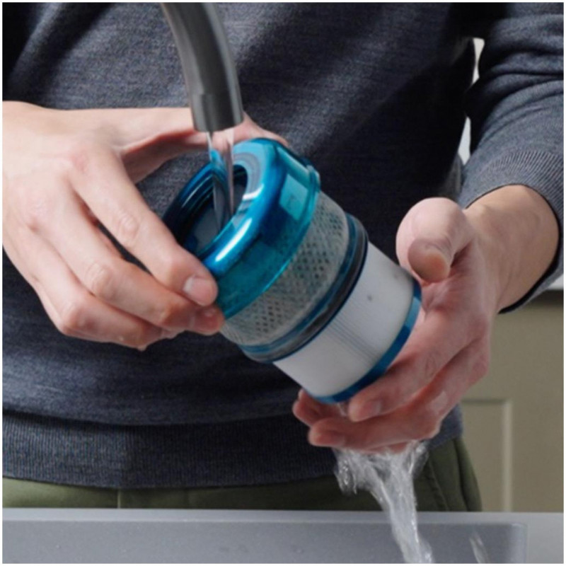 Σκούπα όρθια Dyson V16 Piston Submarine 492969-01, 315AW, 900W, 1.3L, 70 λεπτά, CleanCompaktor™, Hyperdymium™, Wet/Dry, HEPA, LCD, Μαύρο/Χαλκός