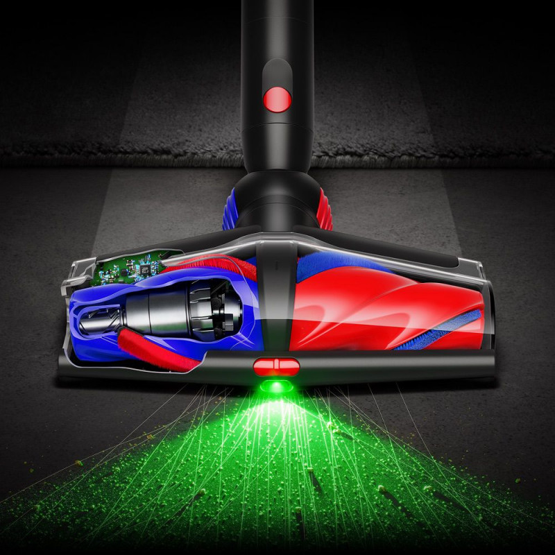 Σκούπα όρθια Dyson V16 Piston Submarine 492969-01, 315AW, 900W, 1.3L, 70 λεπτά, CleanCompaktor™, Hyperdymium™, Wet/Dry, HEPA, LCD, Μαύρο/Χαλκός