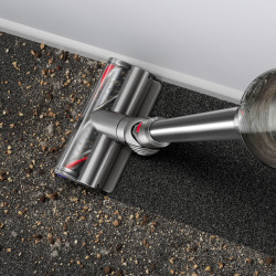 Σκούπα όρθια Dyson V15S Detect Submarine 448798-01, 660W, 0.77 l, 60 λεπτά αυτονομία, Αισθητήρες, 4 λειτουργίες, LCD, Γκρι/μπλε