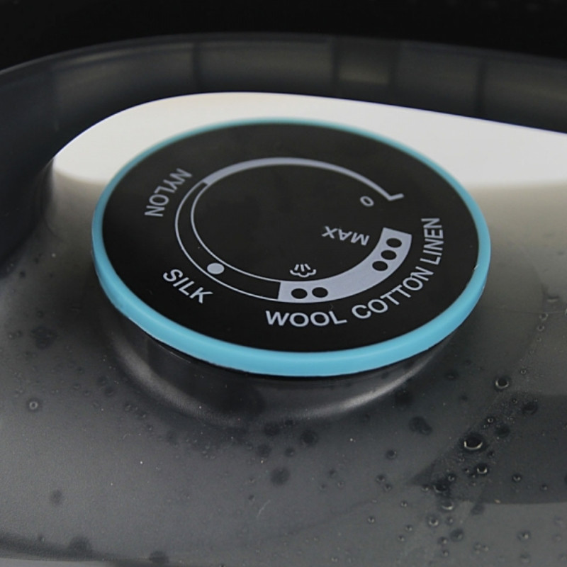 Σίδερο μπαταρίας Esperanza EHI010, 2600W, Κεραμική πλάκα, 300 ml, Στεγνό+ατμός, Αυτοκαθαρισμός, Κάθετο σιδέρωμα, Μαύρο