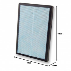 Καθαριστής αέρα Esperanza EHP003, 43W, 50 m2, 190 m³/h, 3 λειτουργίες, 3 ταχύτητες, LCD, HEPA, αφής, τηλεχειριστήριο, λευκό