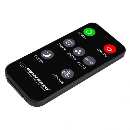 Καθαριστής αέρα Esperanza EHP003, 43W, 50 m2, 190 m³/h, 3 λειτουργίες, 3 ταχύτητες, LCD, HEPA, αφής, τηλεχειριστήριο, λευκό