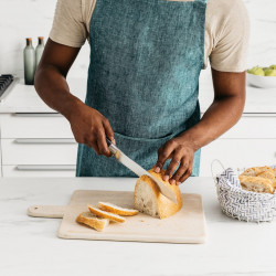 Ninja Foodi StaySharp Knife Block Set K32006EU, 6 τεμάχια, Σφυρήλατο ατσάλι, Βάση, Εργονομική λαβή, Μαύρο/inox